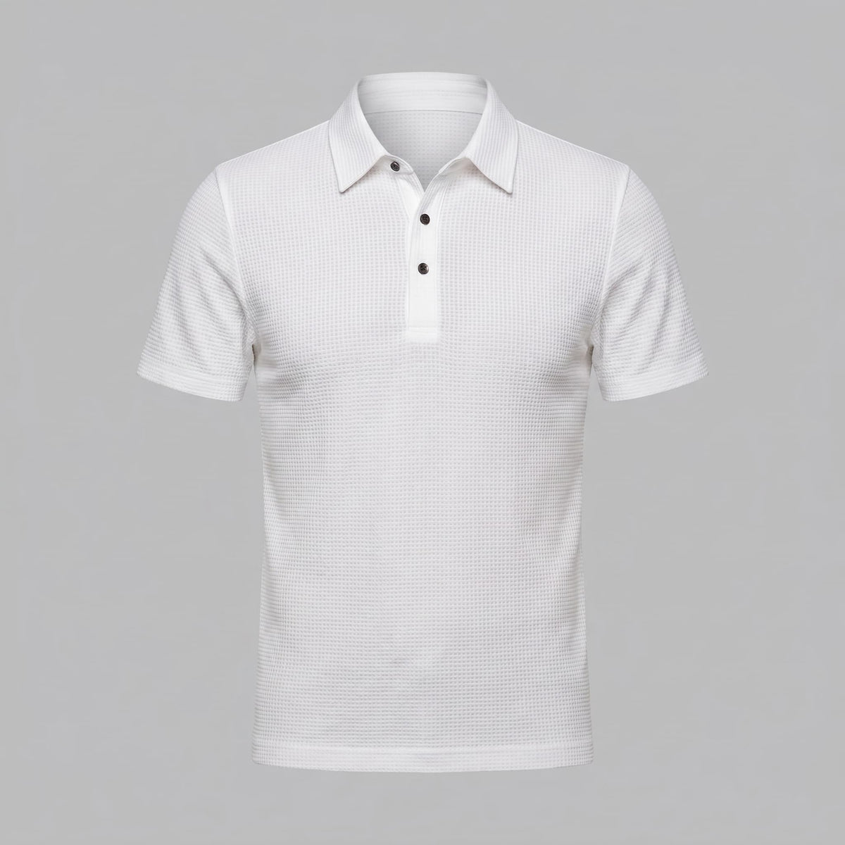 Wilder Waffle Texture Polo Shirt