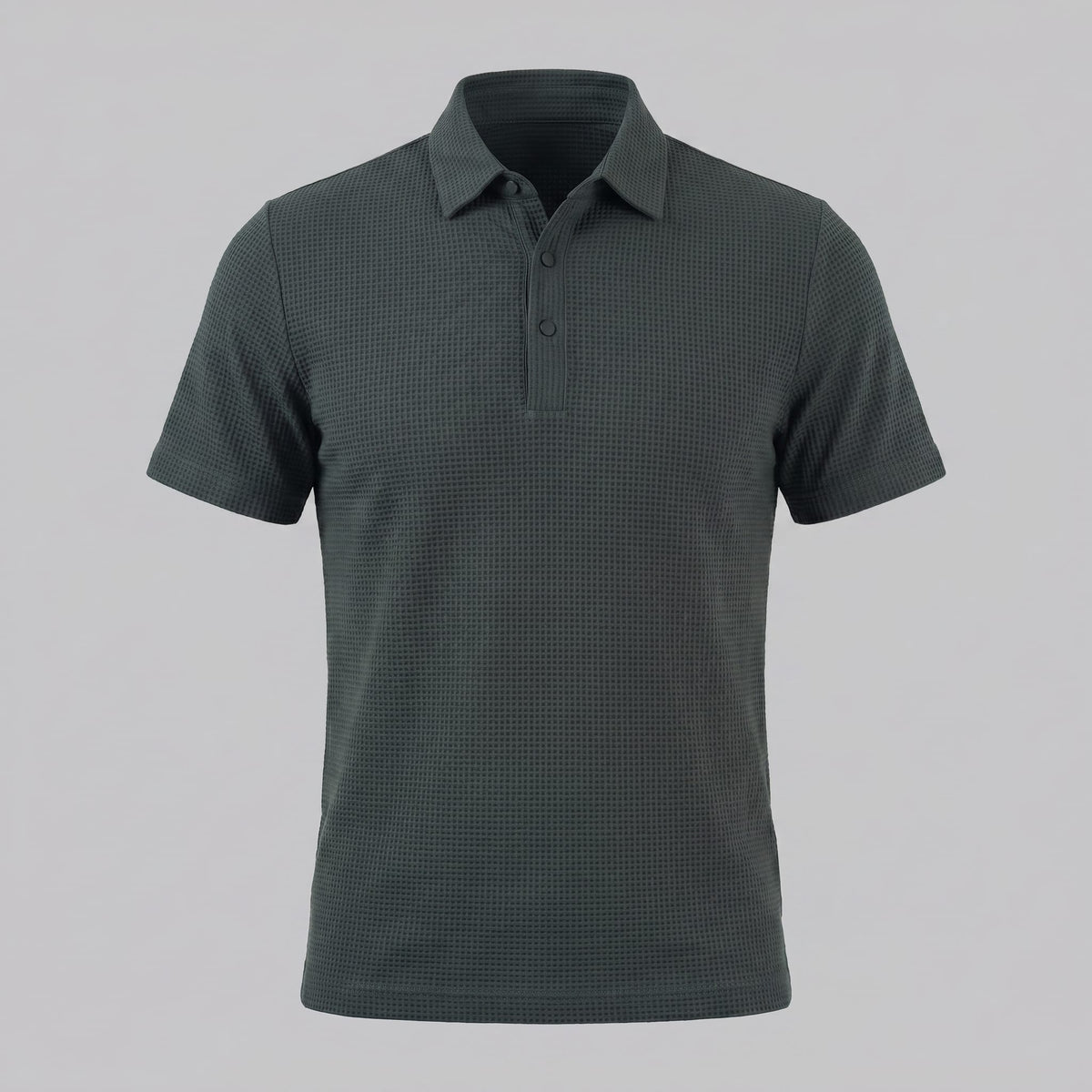 Wilder Waffle Texture Polo Shirt