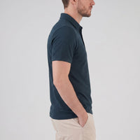 Wilder Waffle Texture Polo Shirt