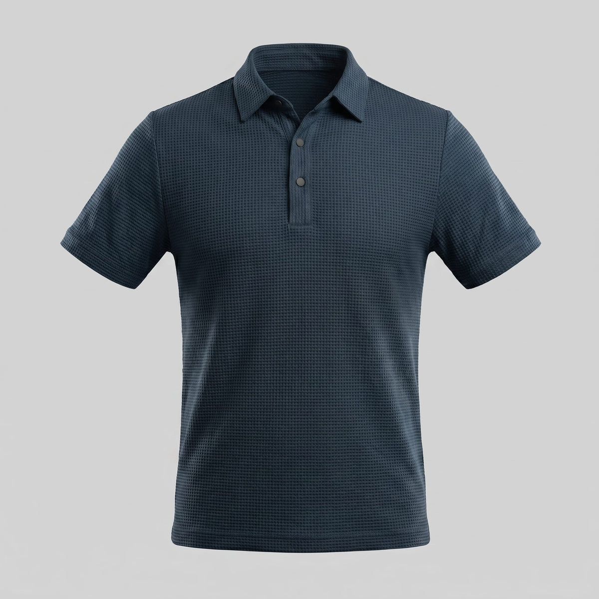 Wilder Waffle Texture Polo Shirt