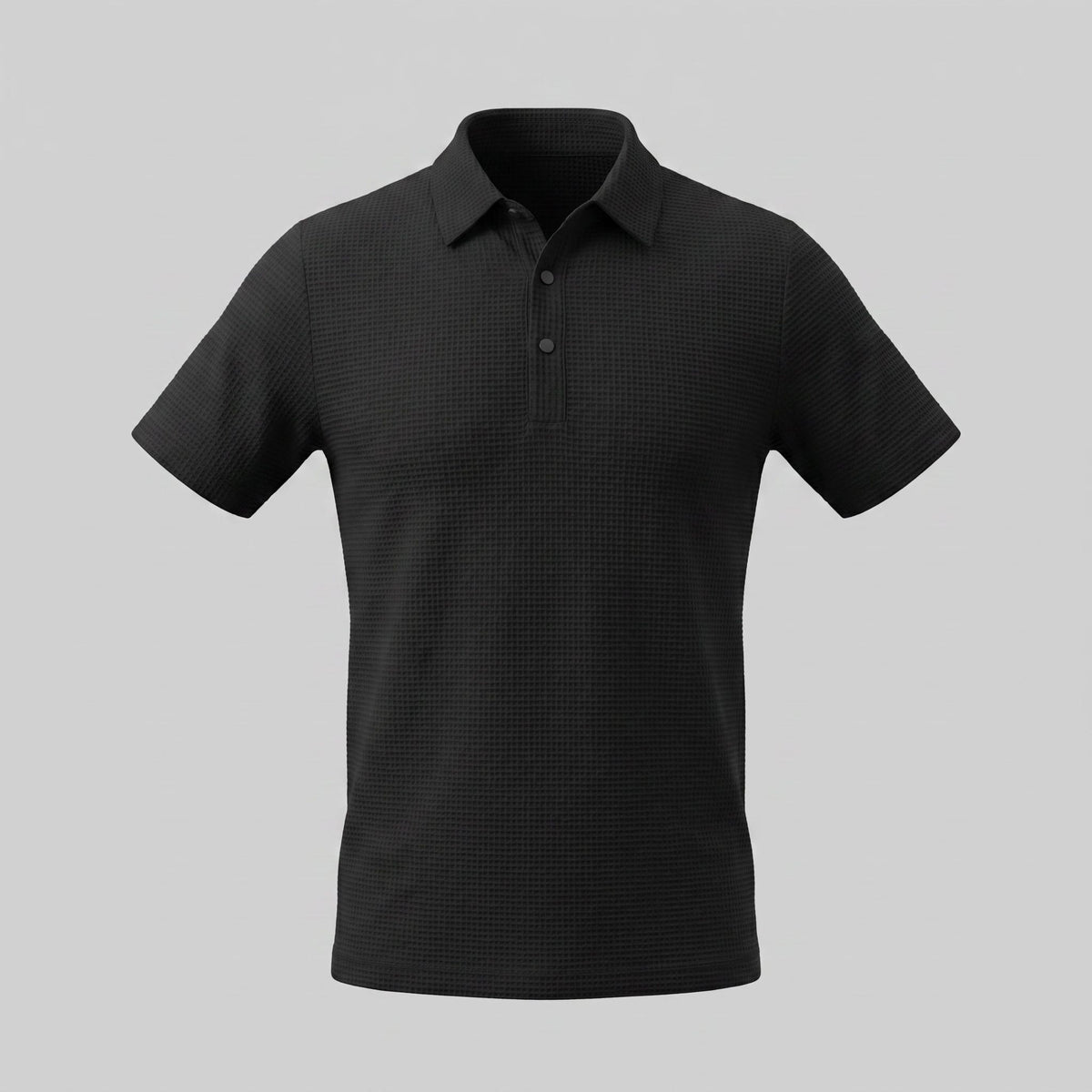 Wilder Waffle Texture Polo Shirt