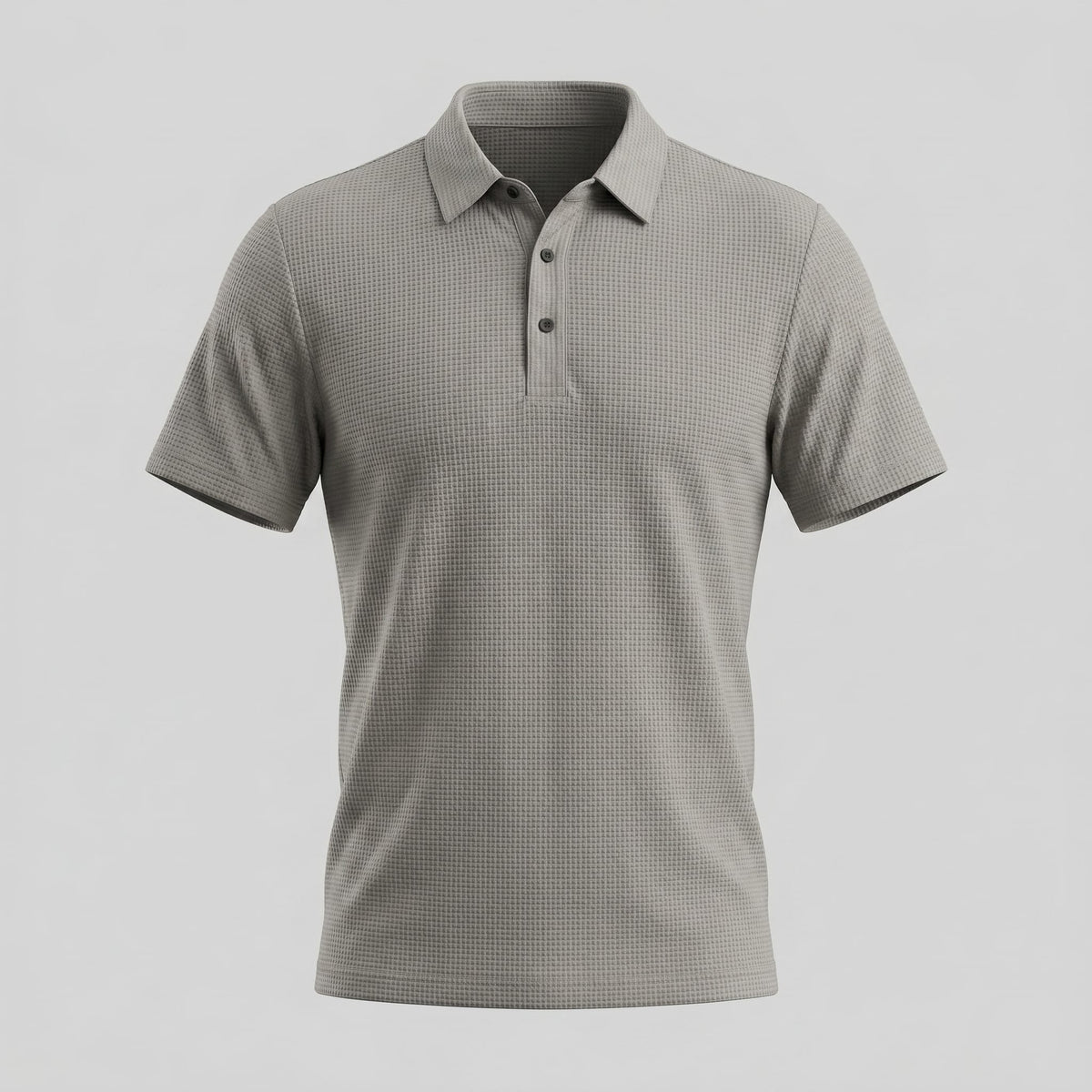 Wilder Waffle Texture Polo Shirt
