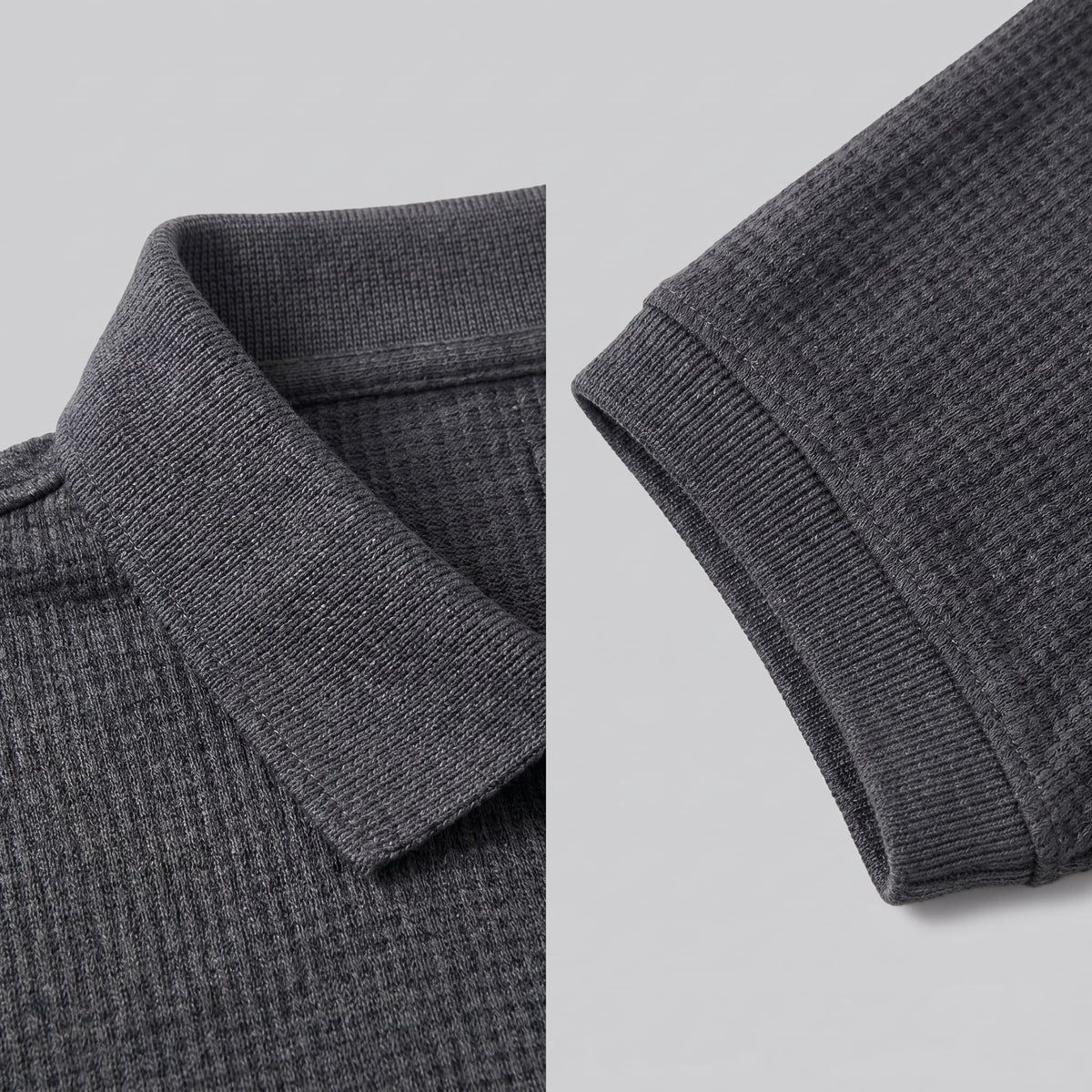 Wilder Waffle Texture Polo Shirt