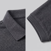Wilder Waffle Texture Polo Shirt