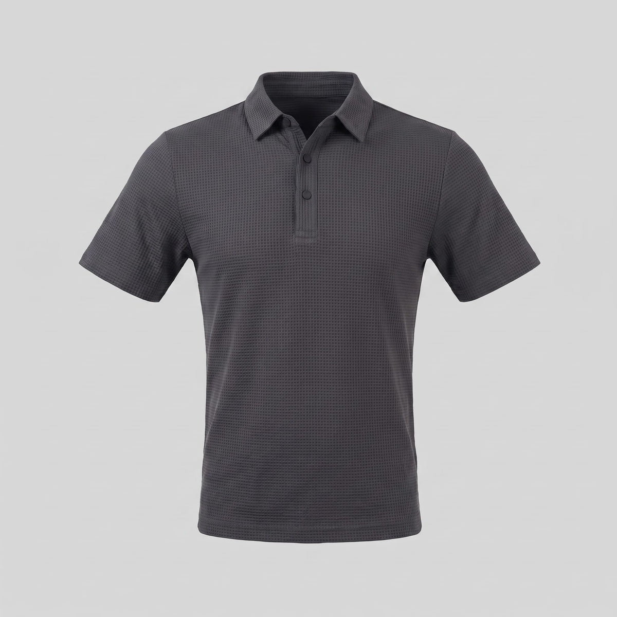 Wilder Waffle Texture Polo Shirt_5