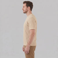 Milo Waffle Texture Crew Neck T-Shirt