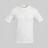 Milo Waffle Texture Crew Neck T-Shirt