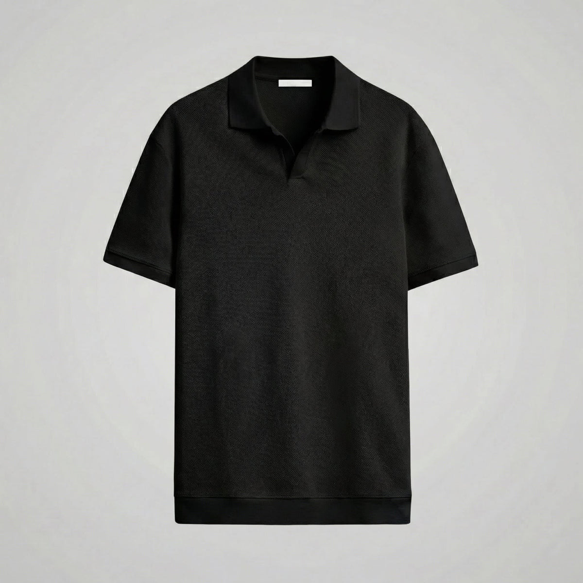 Winston Open Collar Knit Polo Shirt_8