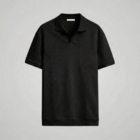 Winston Open Collar Knit Polo Shirt