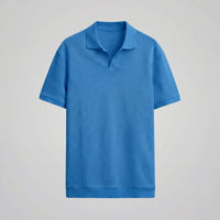 Winston Open Collar Knit Polo Shirt