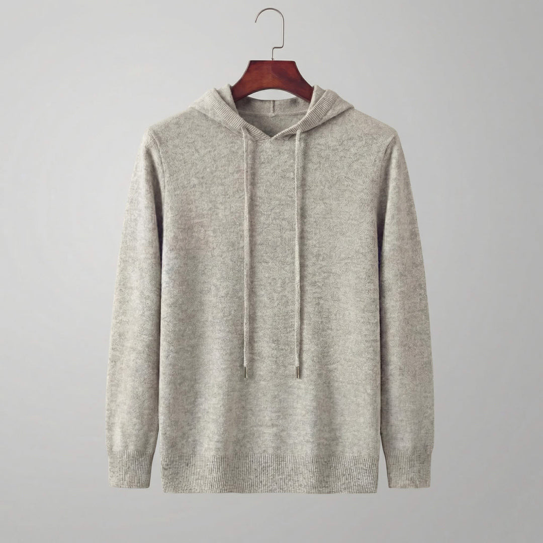 Hendricks Wool Blend Knit Hoodie