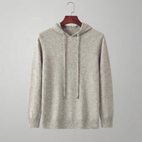 Hendricks Wool Blend Knit Hoodie