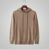 Hendricks Wool Blend Knit Hoodie