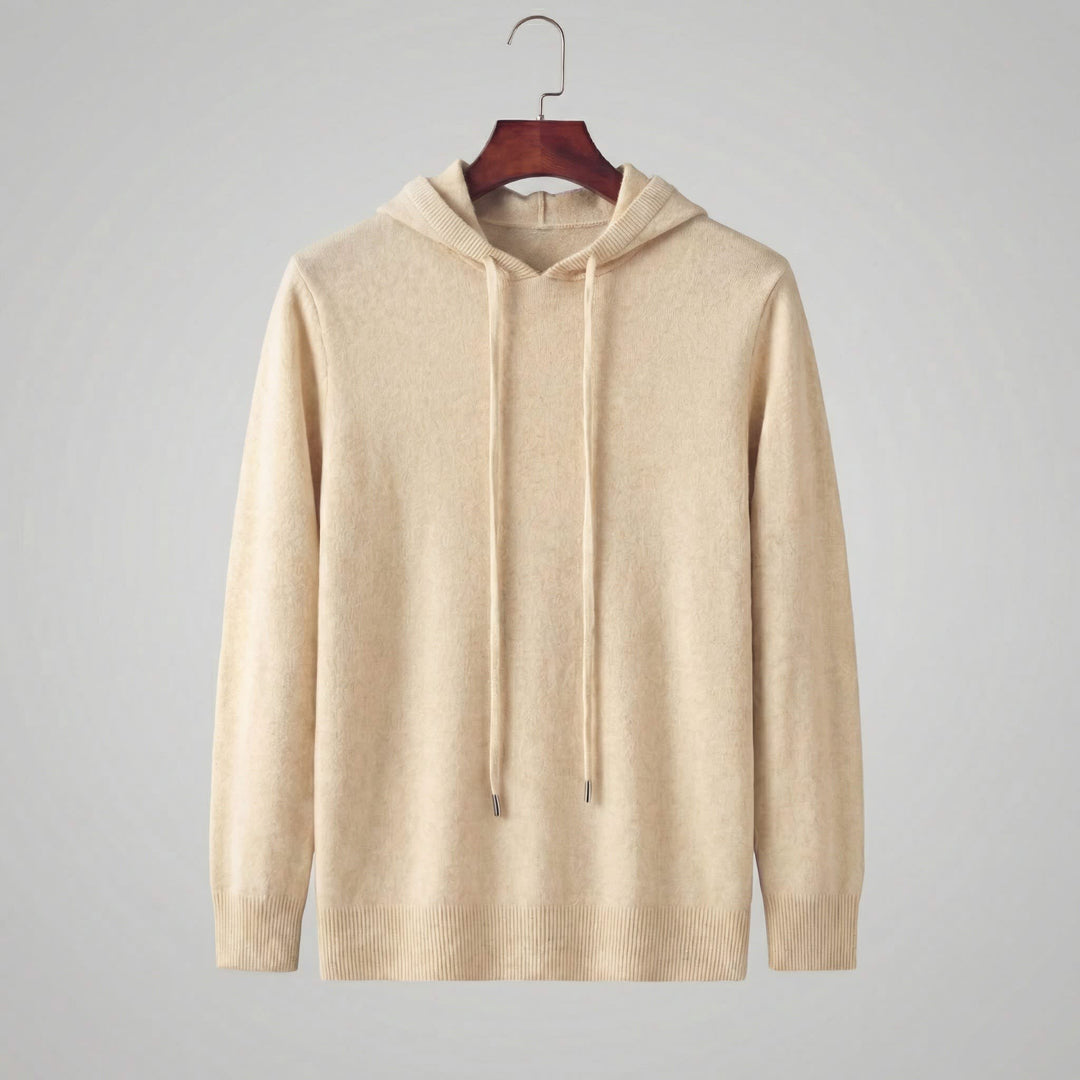 Hendricks Wool Blend Knit Hoodie