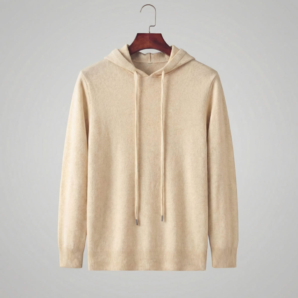 Hendricks Wool Blend Knit Hoodie