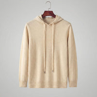 Hendricks Wool Blend Knit Hoodie