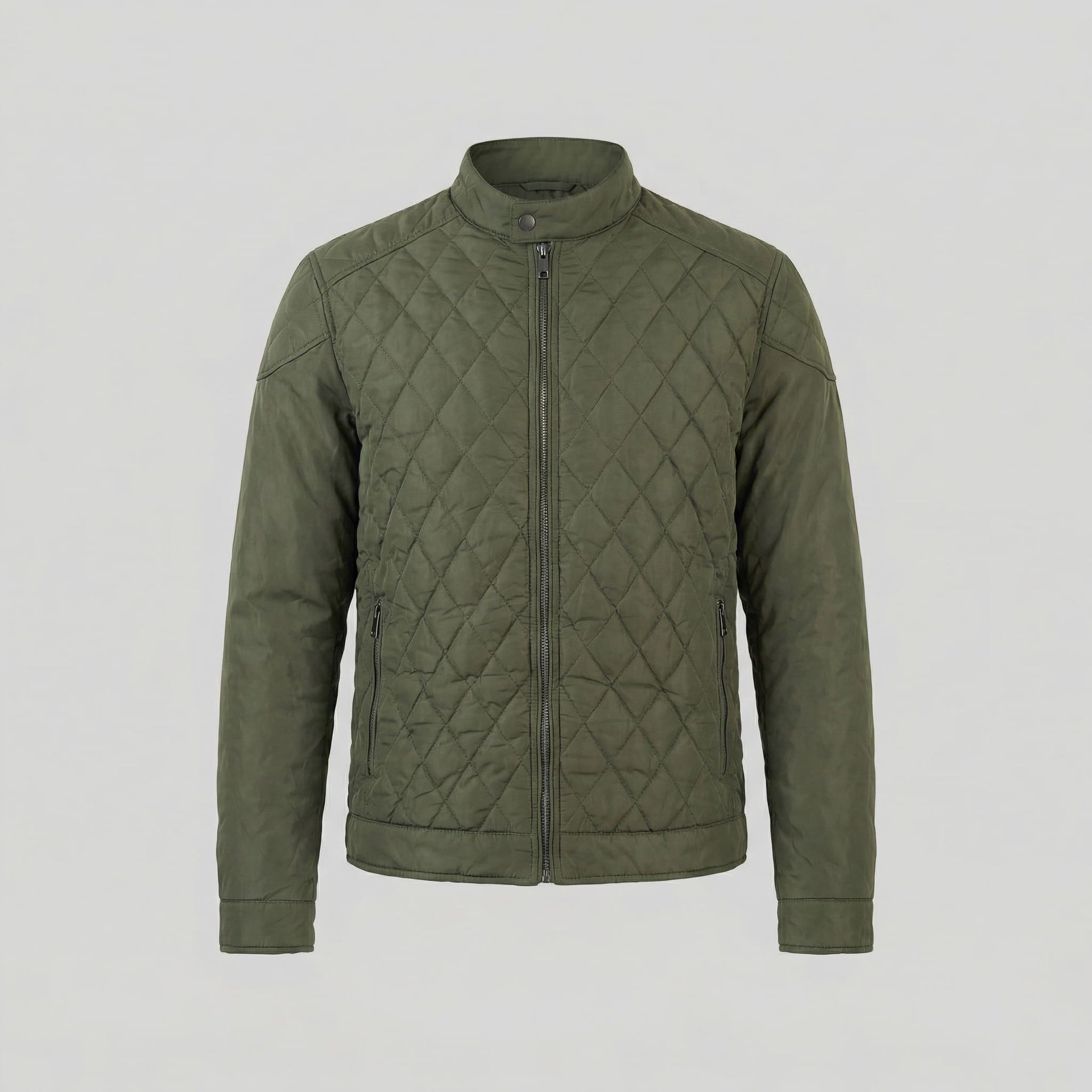 Jarvis Quilted Stand Collar Jacket