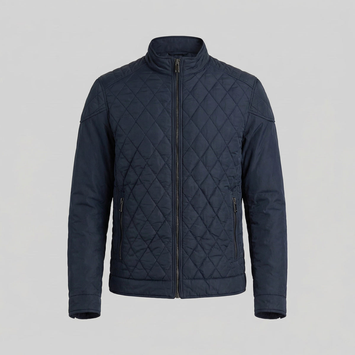 Jarvis Quilted Stand Collar Jacket_5