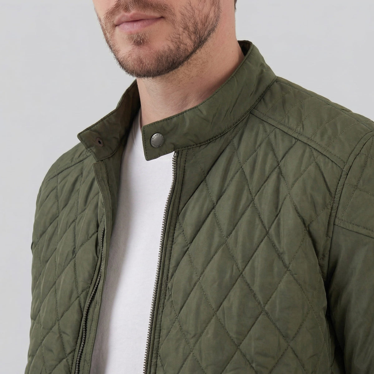 Jarvis Quilted Stand Collar Jacket_9