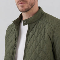 Jarvis Quilted Stand Collar Jacket