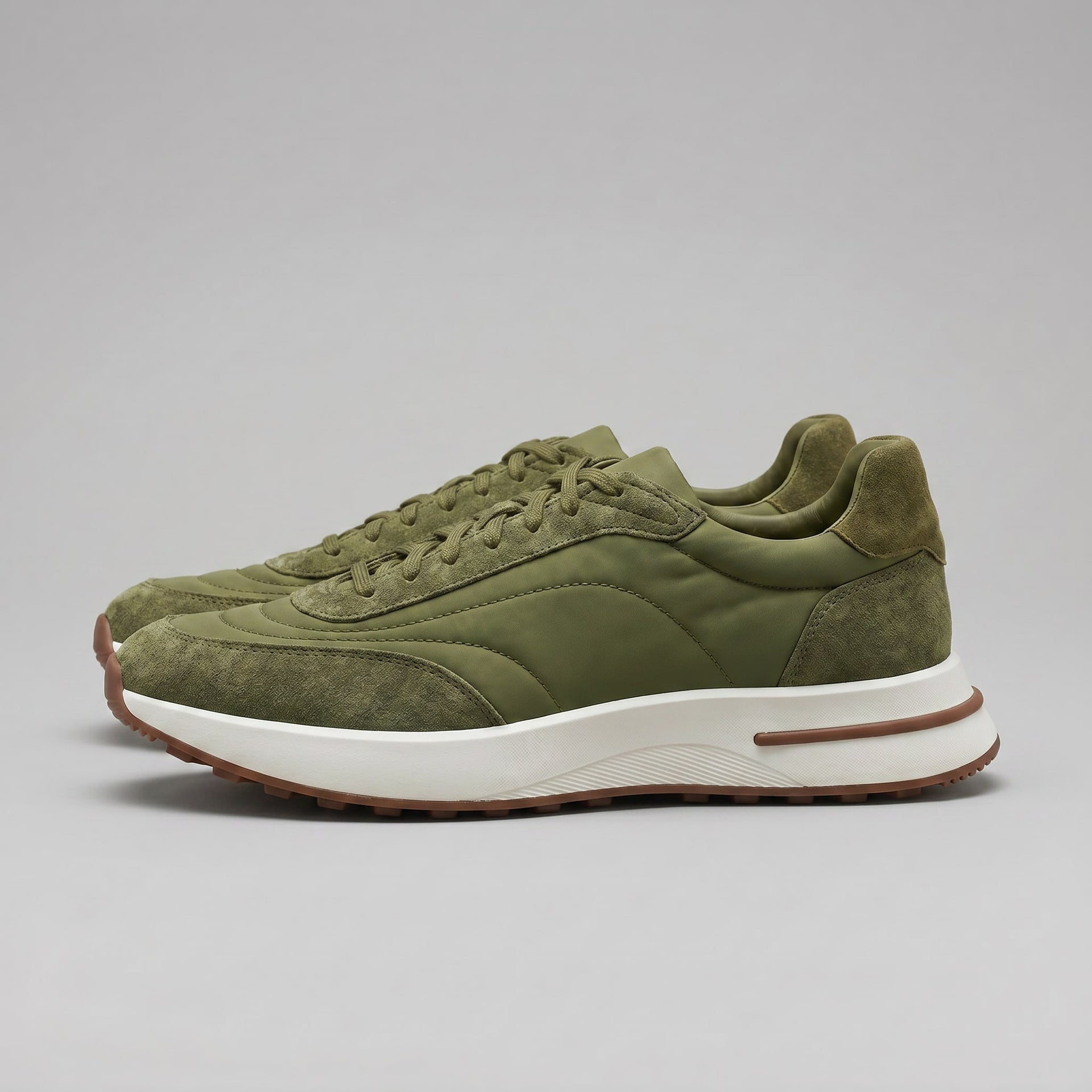 Thurston Suede Panel Sneakers