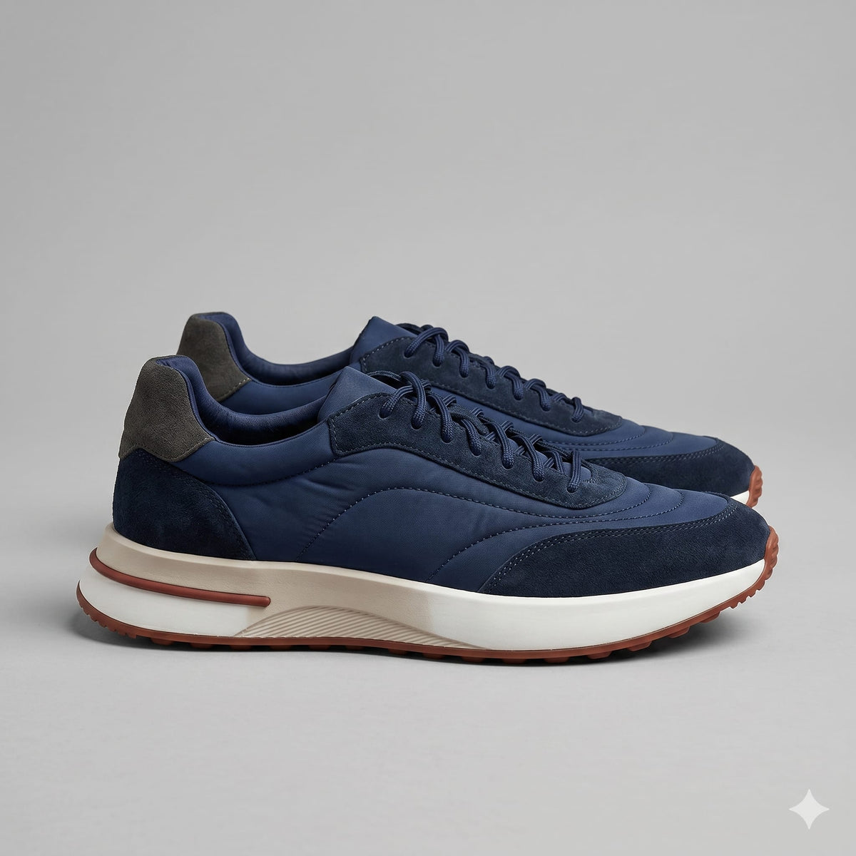 Thurston Suede Panel Sneakers
