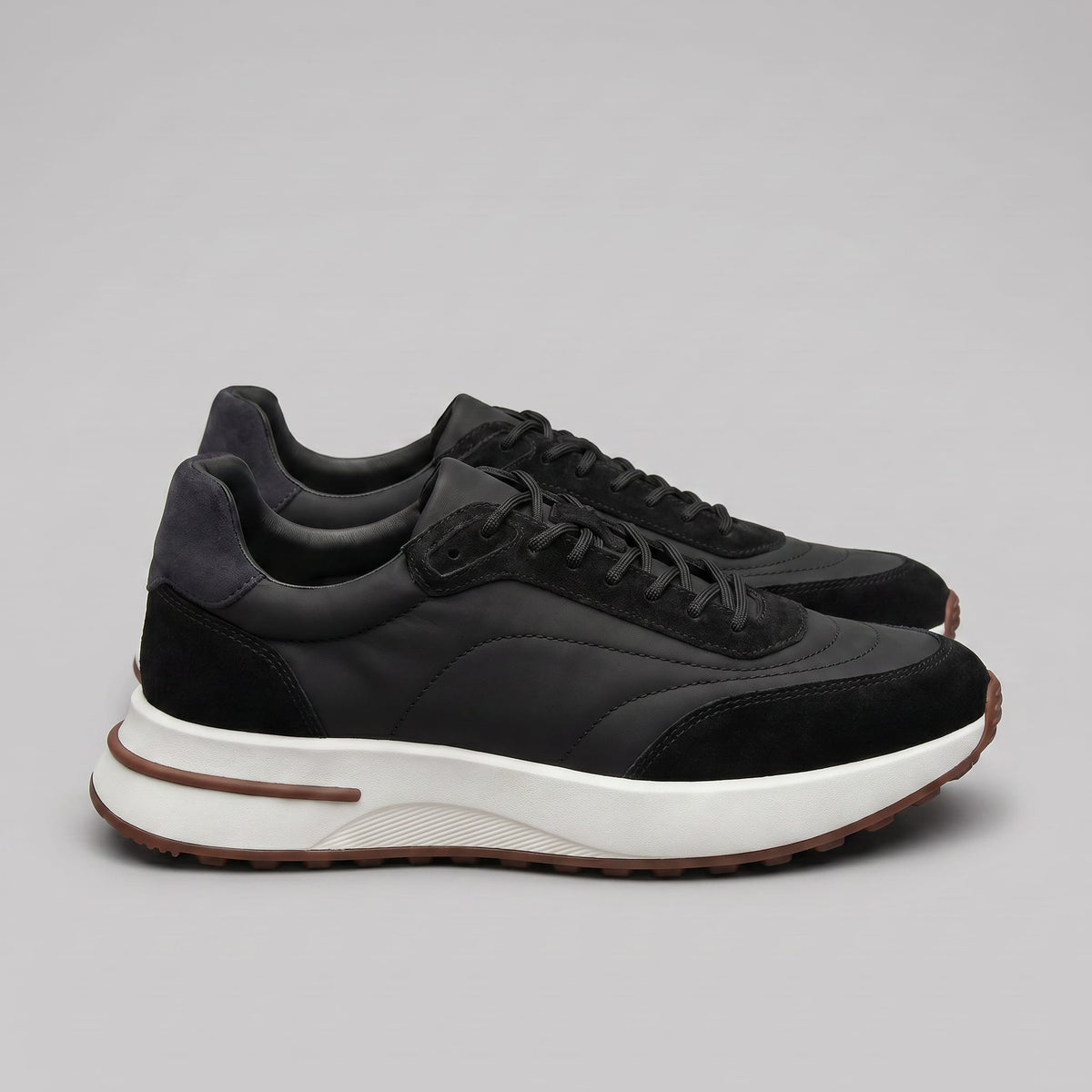 Thurston Suede Panel Sneakers