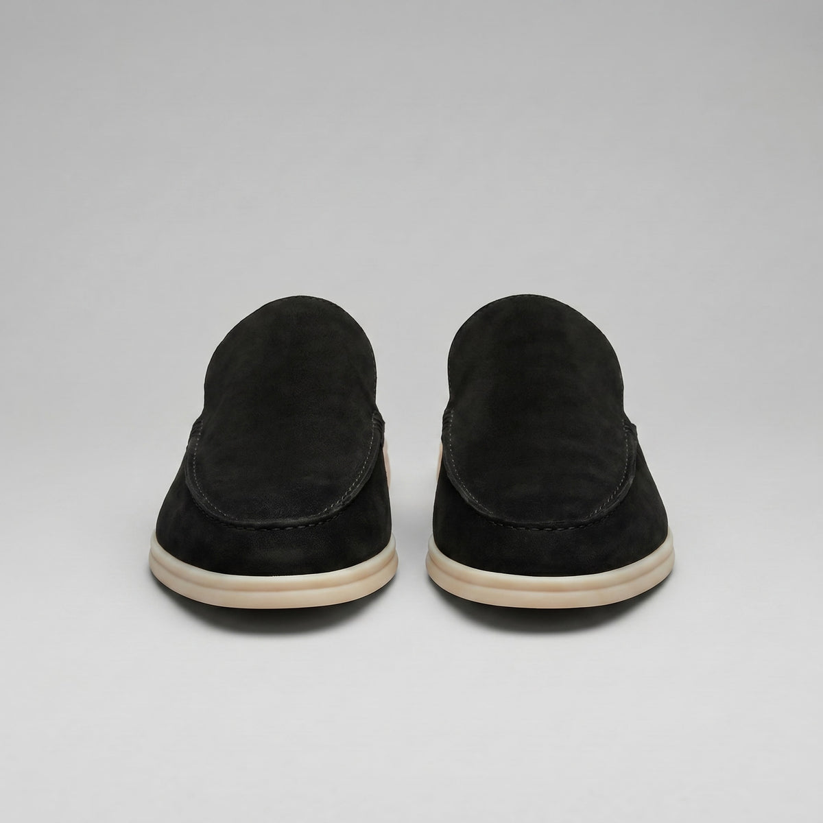 Ogden Suede Backless Loafer Mules