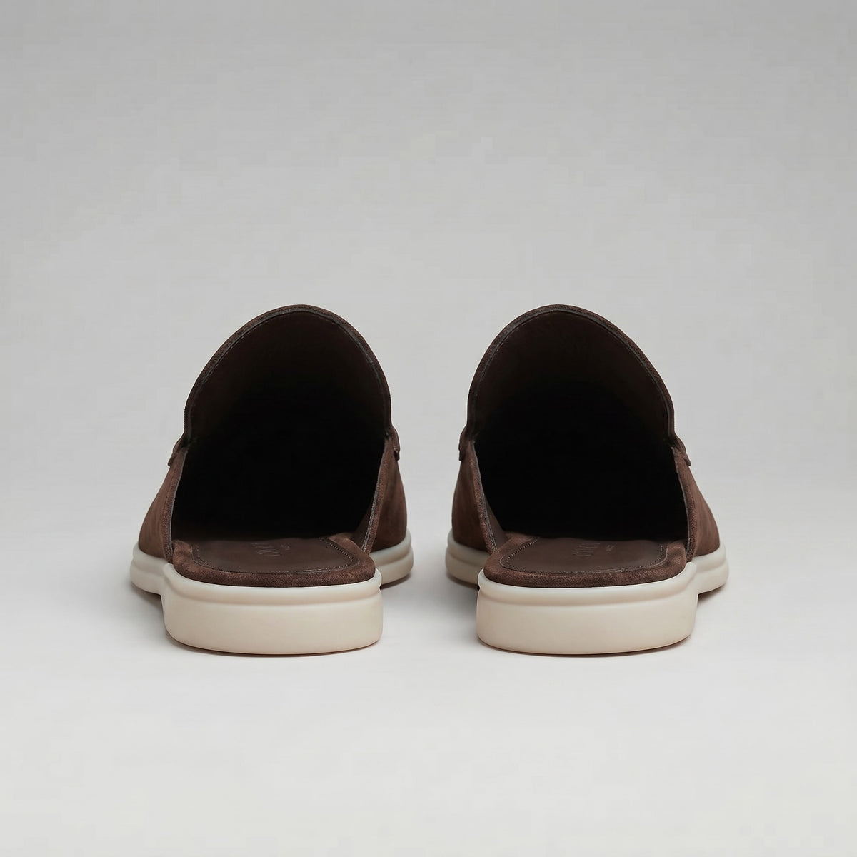 Ogden Suede Backless Loafer Mules