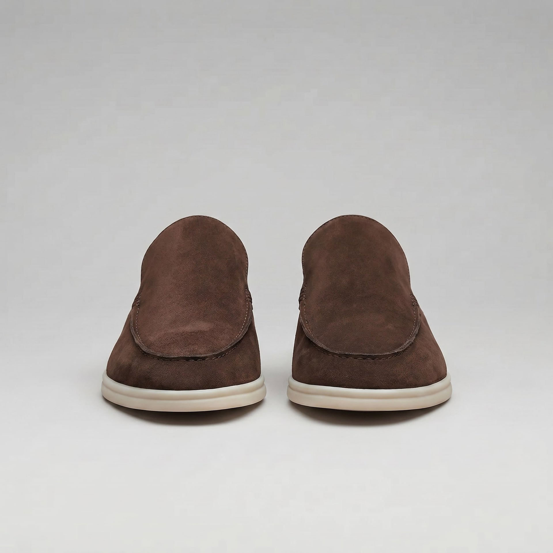 Ogden Suede Backless Loafer Mules