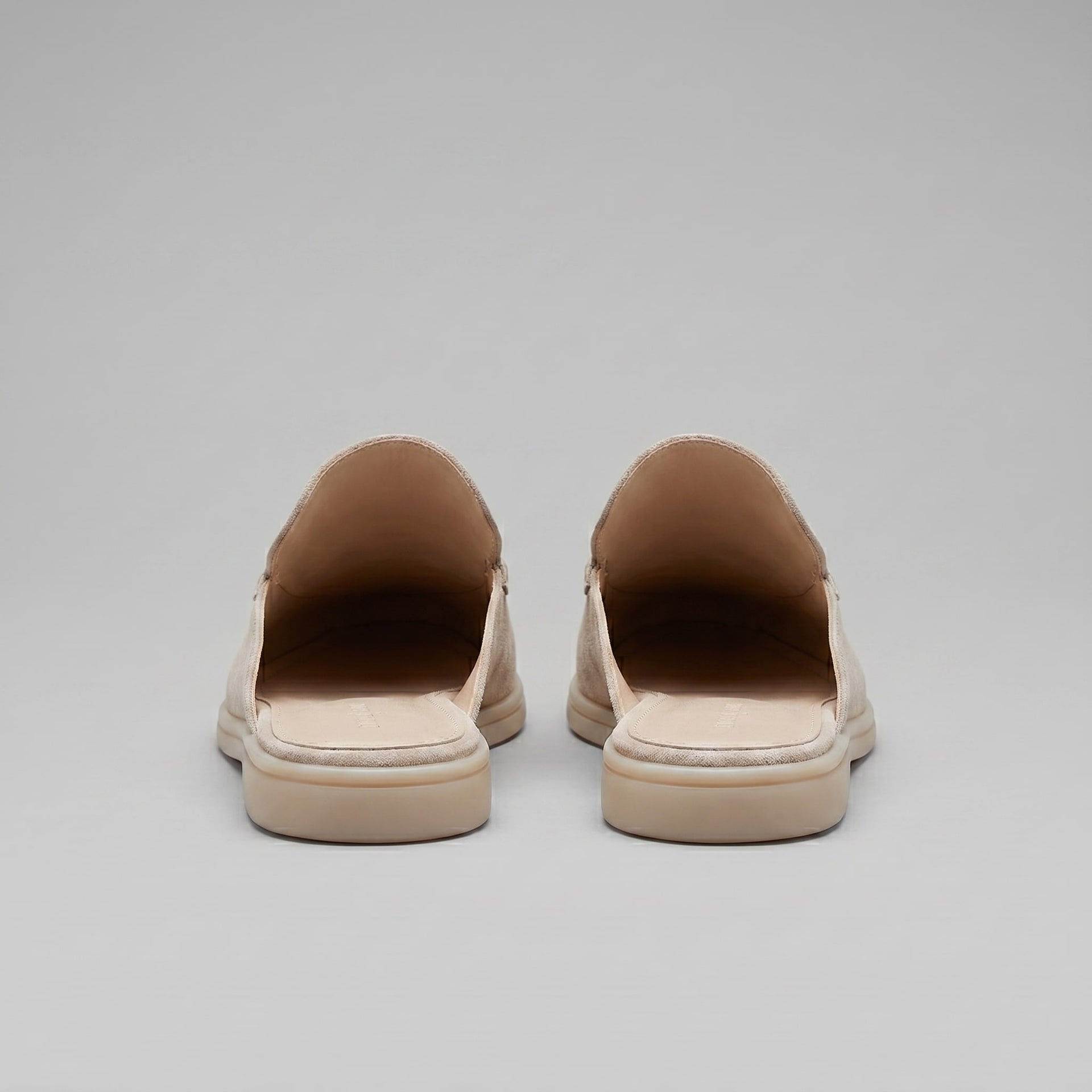 Ogden Suede Backless Loafer Mules