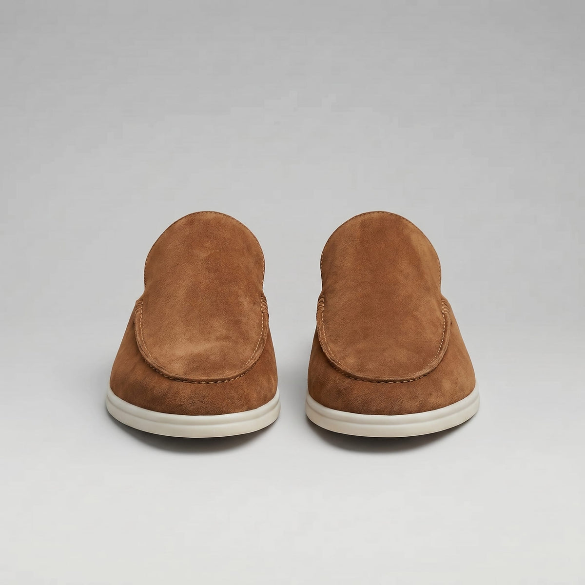 Ogden Suede Backless Loafer Mules_35