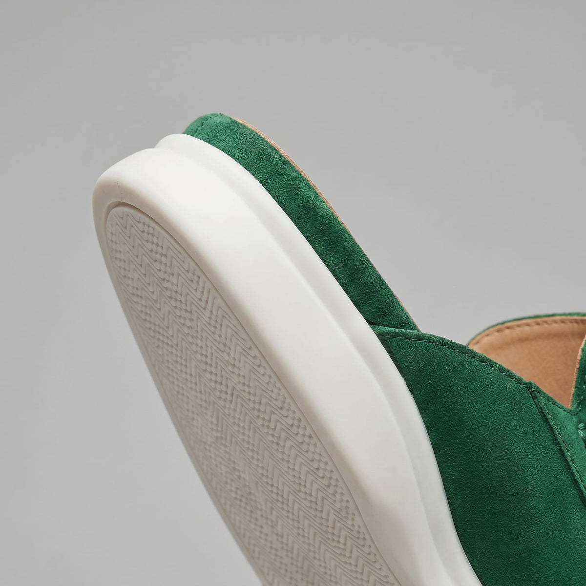 Ogden Suede Backless Loafer Mules