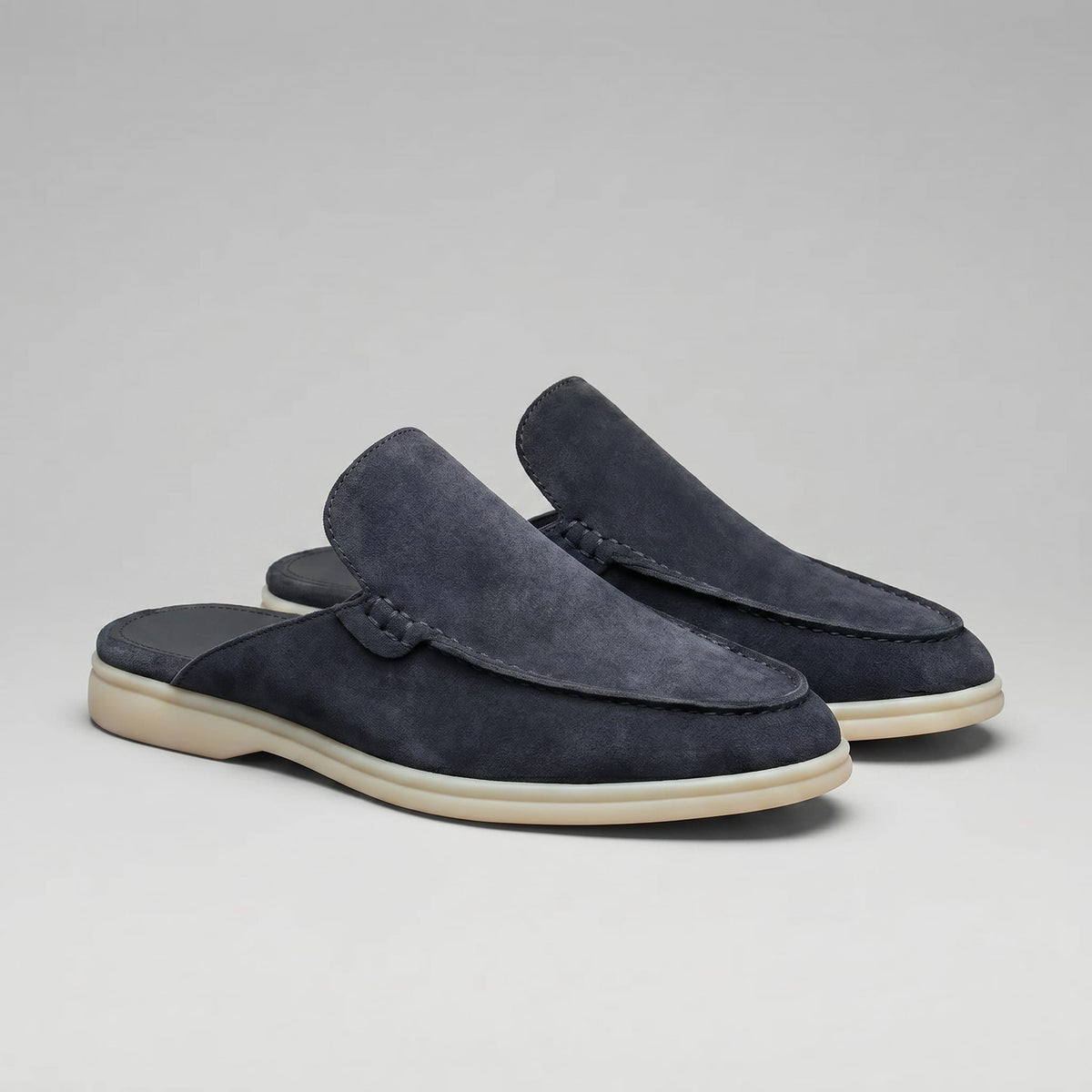 Ogden Suede Backless Loafer Mules_41