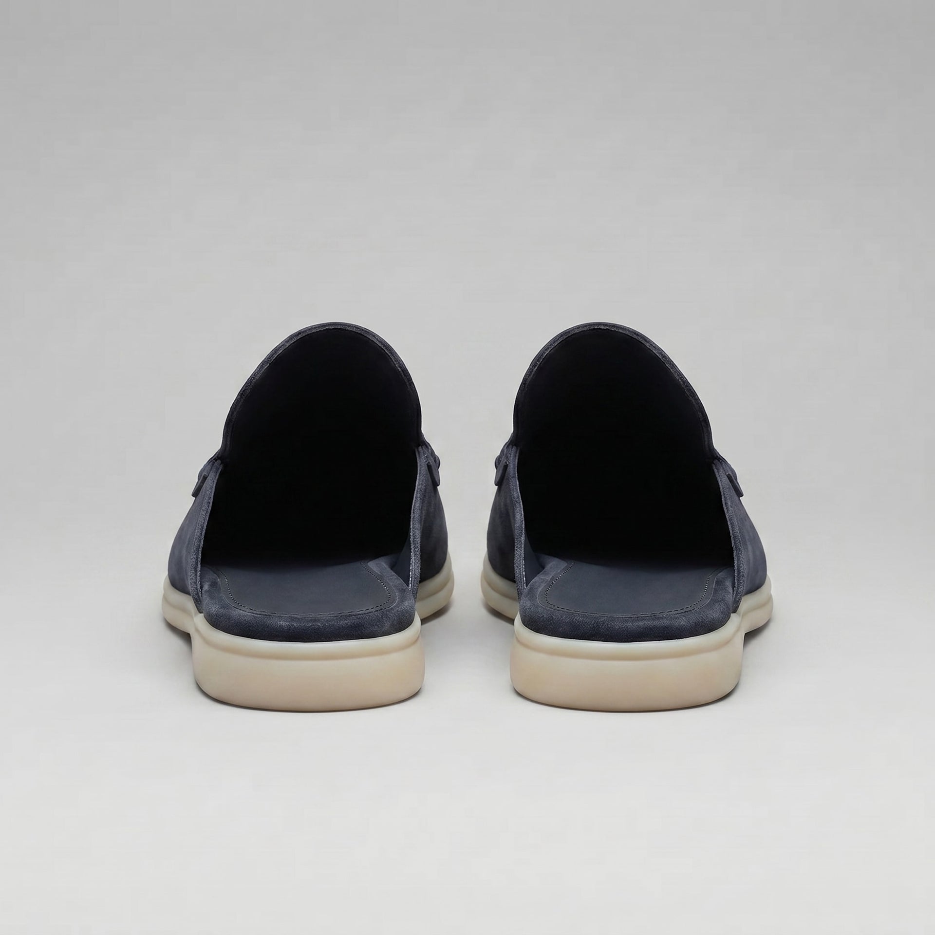 Ogden Suede Backless Loafer Mules