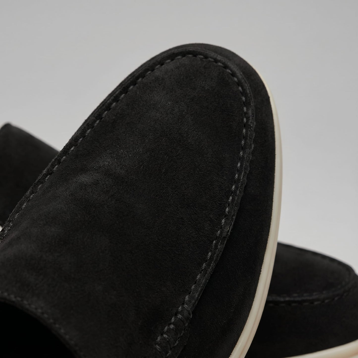 Ogden Suede Backless Loafer Mules_9