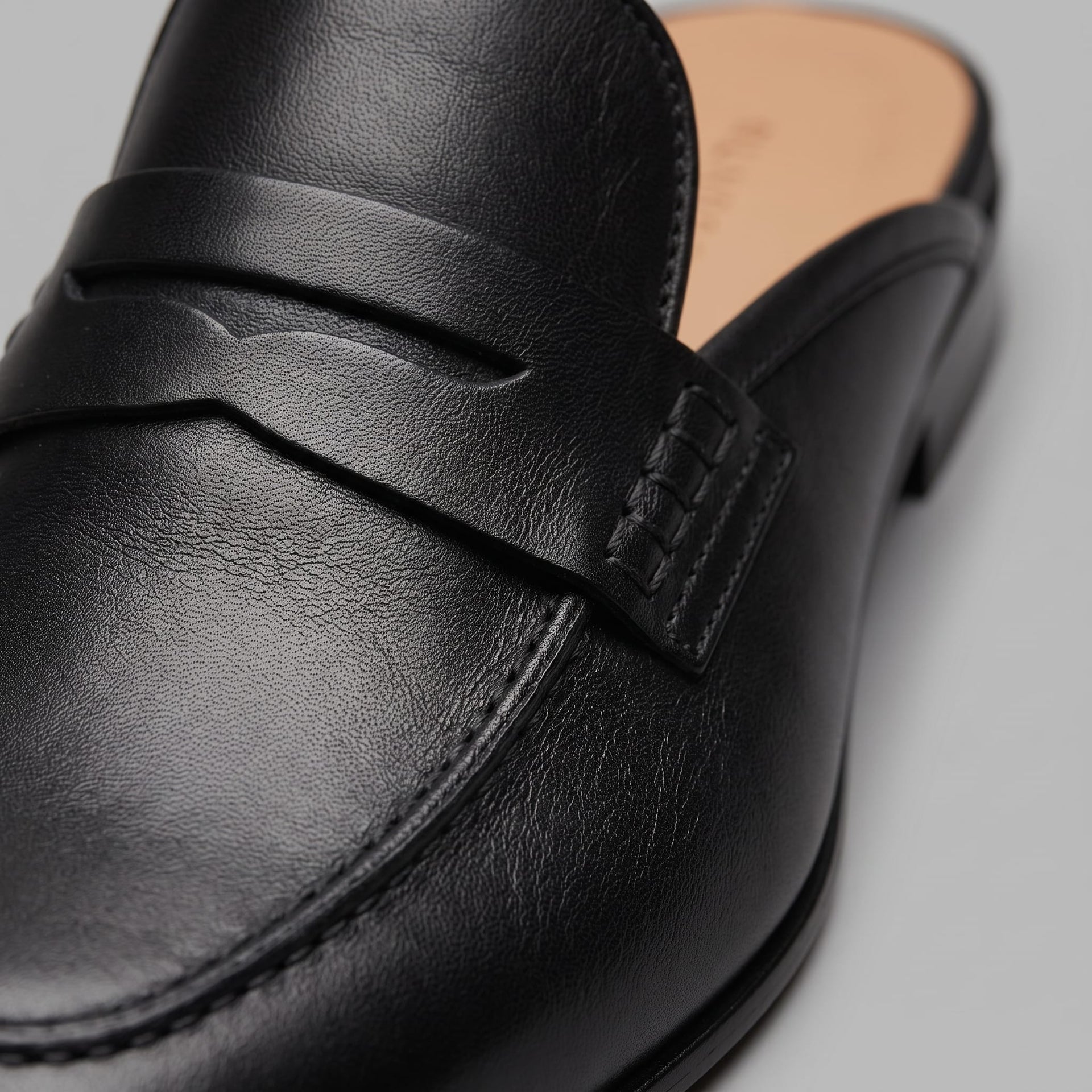 Oldham Suede Backless Penny Loafers