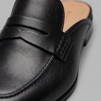 Oldham Suede Backless Penny Loafers