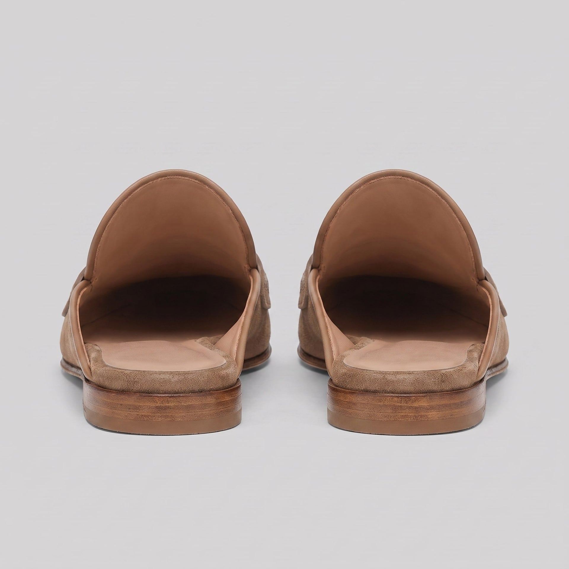 Oldham Suede Backless Penny Loafers