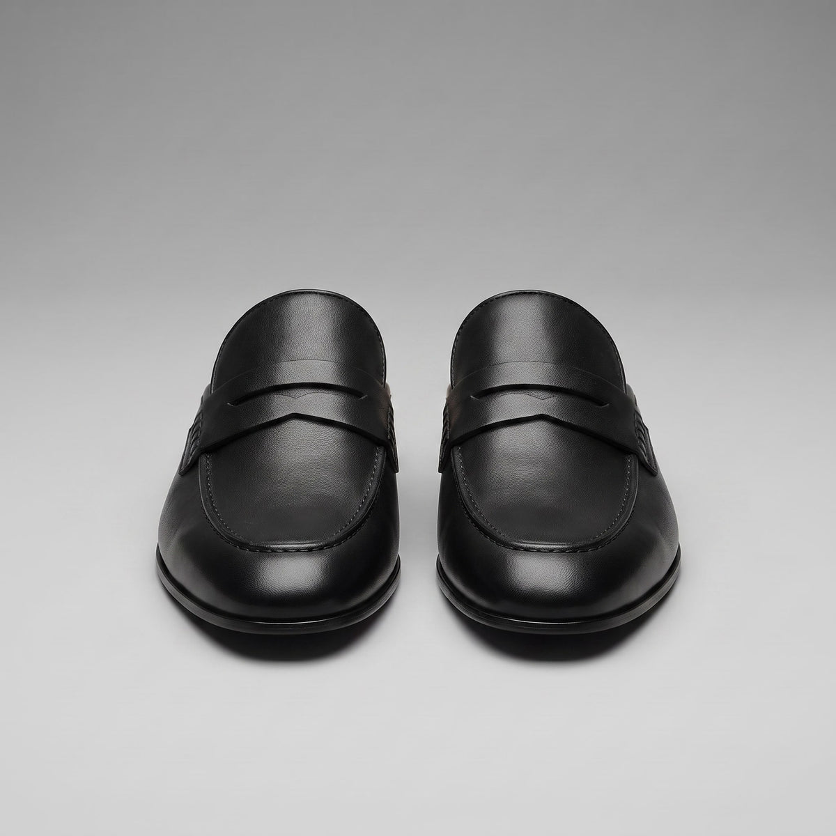 Oldham Suede Backless Penny Loafers
