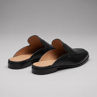 Oldham Suede Backless Penny Loafers
