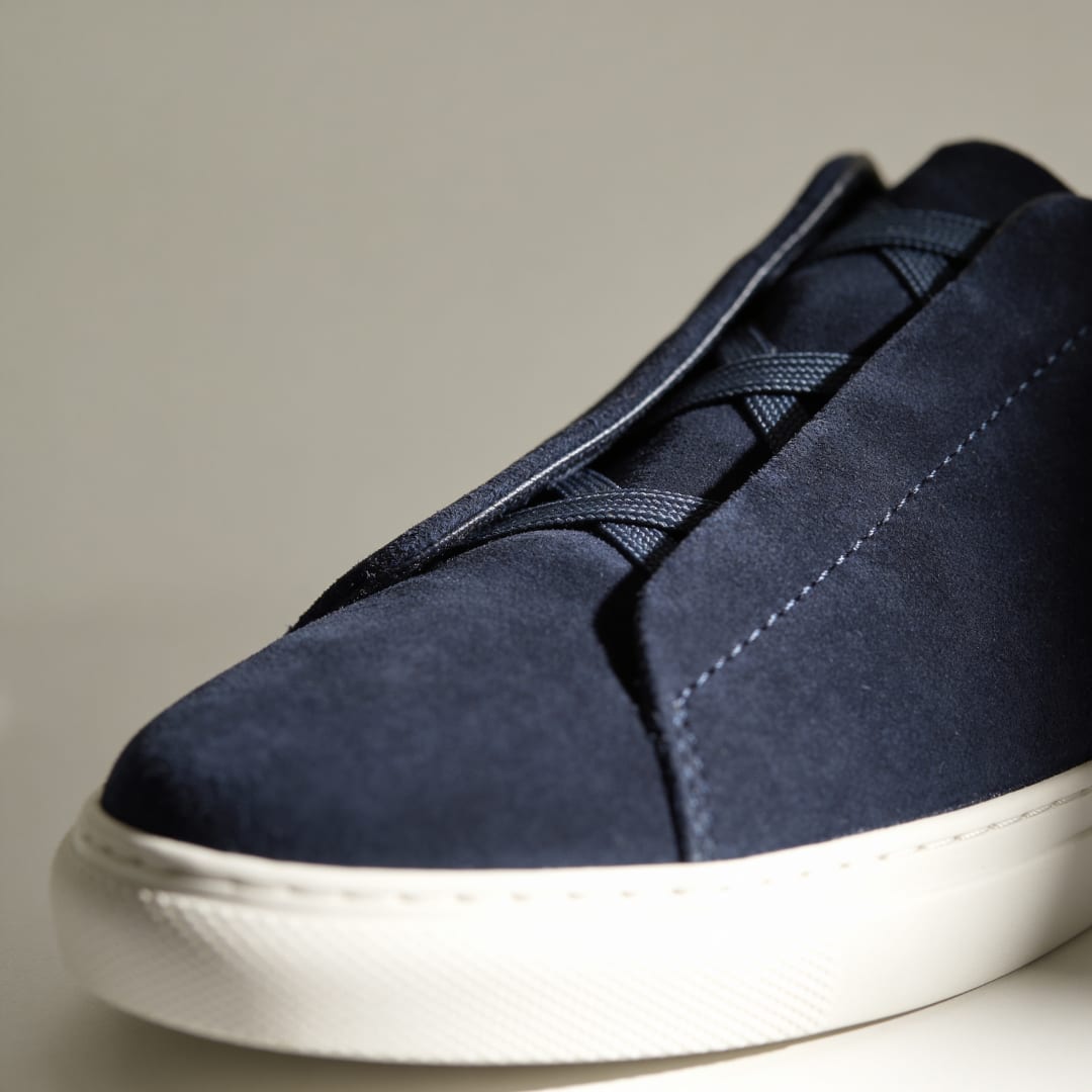 Tilden Suede Slip On Sneakers