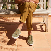 Tilden Suede Slip On Sneakers