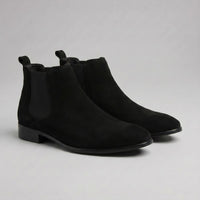 Tolliver Faux Suede Chelsea Boots