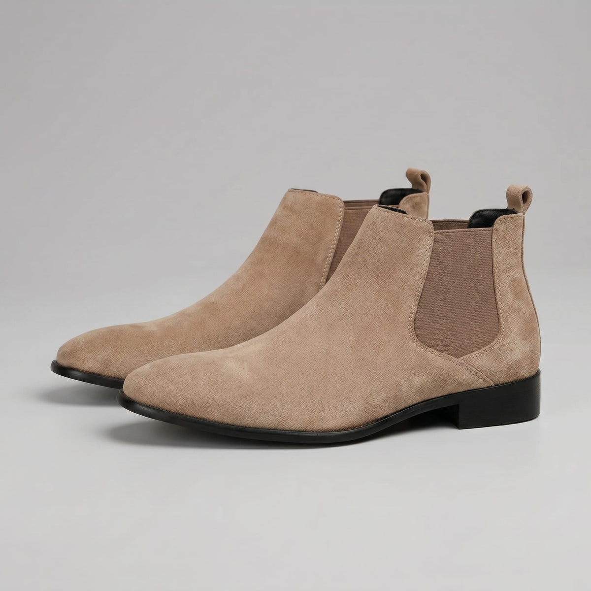 Tolliver Faux Suede Chelsea Boots