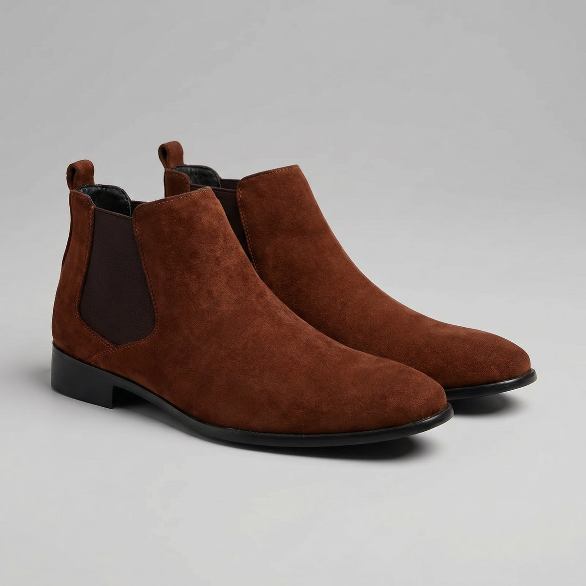 Tolliver Faux Suede Chelsea Boots_6
