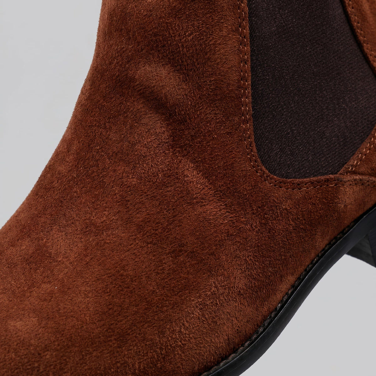 Tolliver Faux Suede Chelsea Boots
