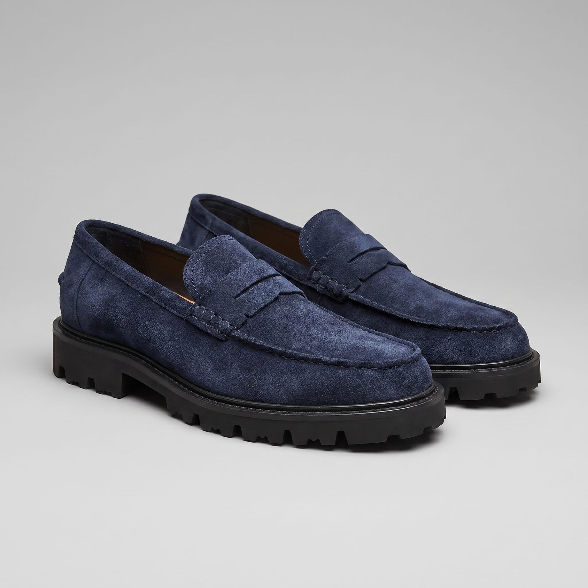 Osborne Suede Lug Sole Loafers