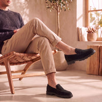 Osborne Suede Lug Sole Loafers