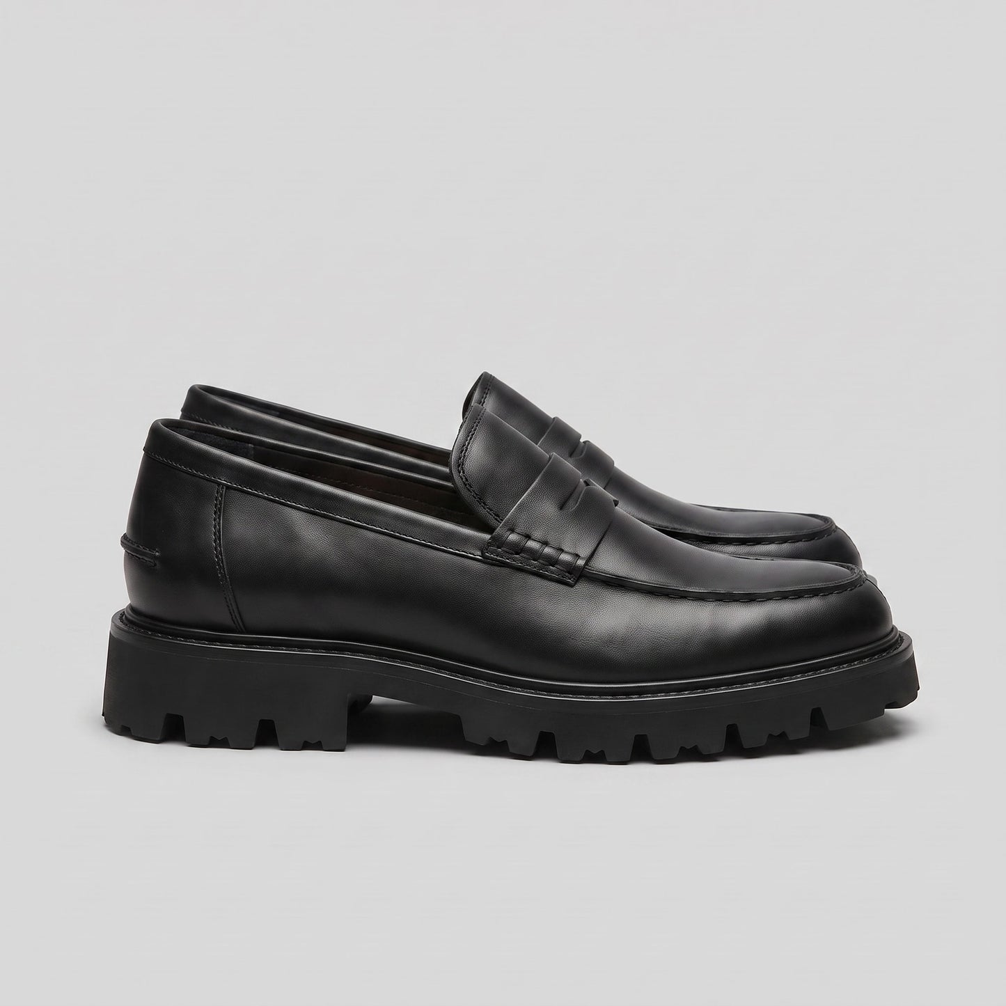 Osborne Suede Lug Sole Loafers_16